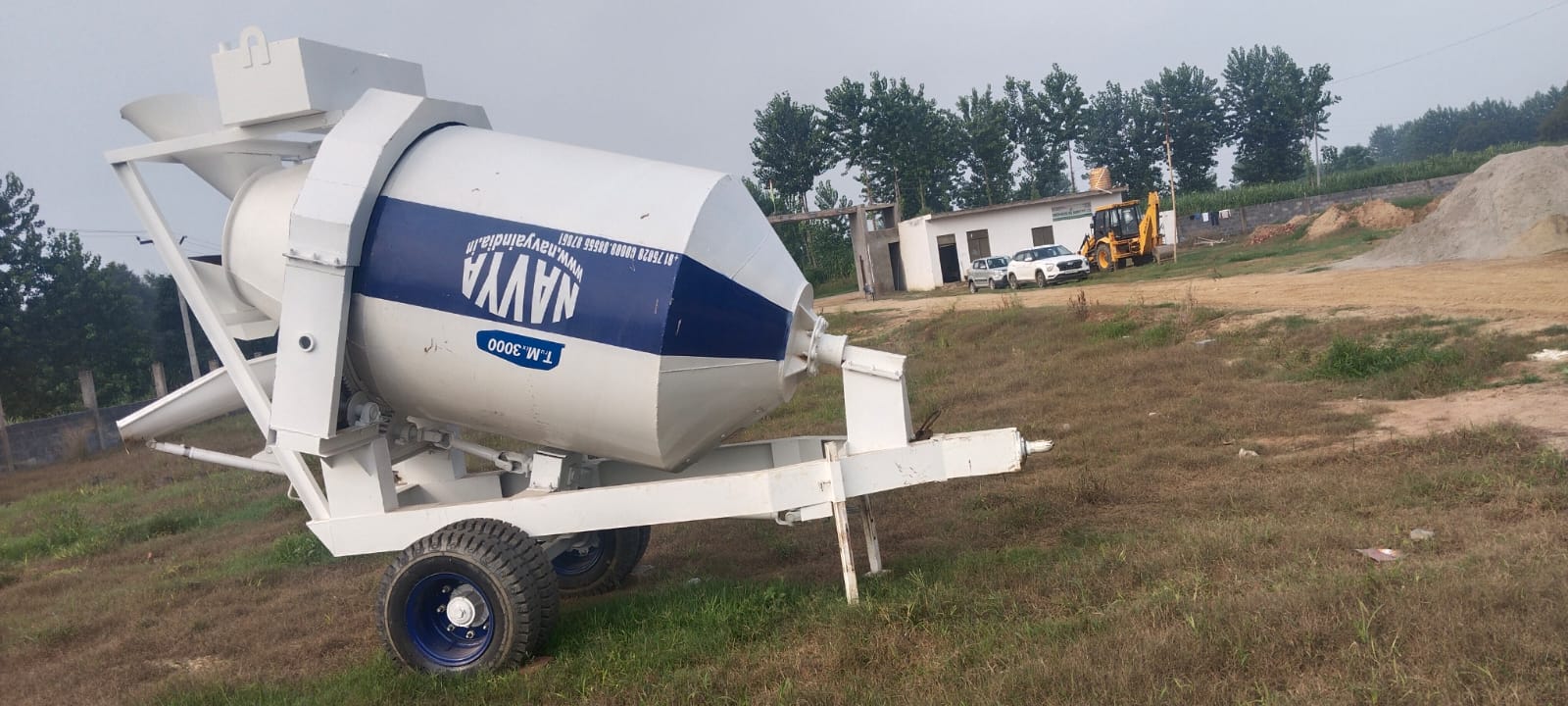 Tractor operated Concrete Transit Mixer 